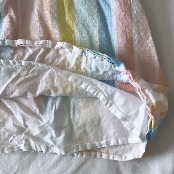 Flutter Sleeve Spring Linen Dress (Size 5) - Picture 4 of 4